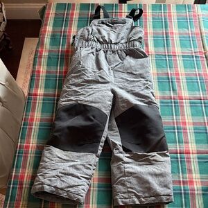 Swiss Tech Gray and Black Kids Snow Pants